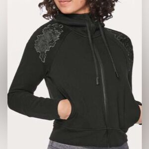 Lululemon🦄Embroidered To You Hoodie Black Size 4 ✨EUC Retail $138